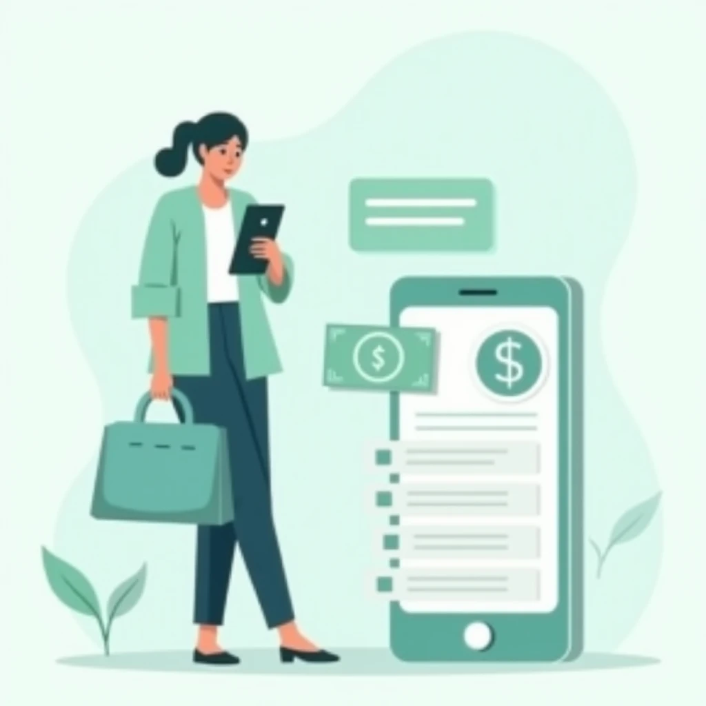 Gerenciando finanças pelo celular