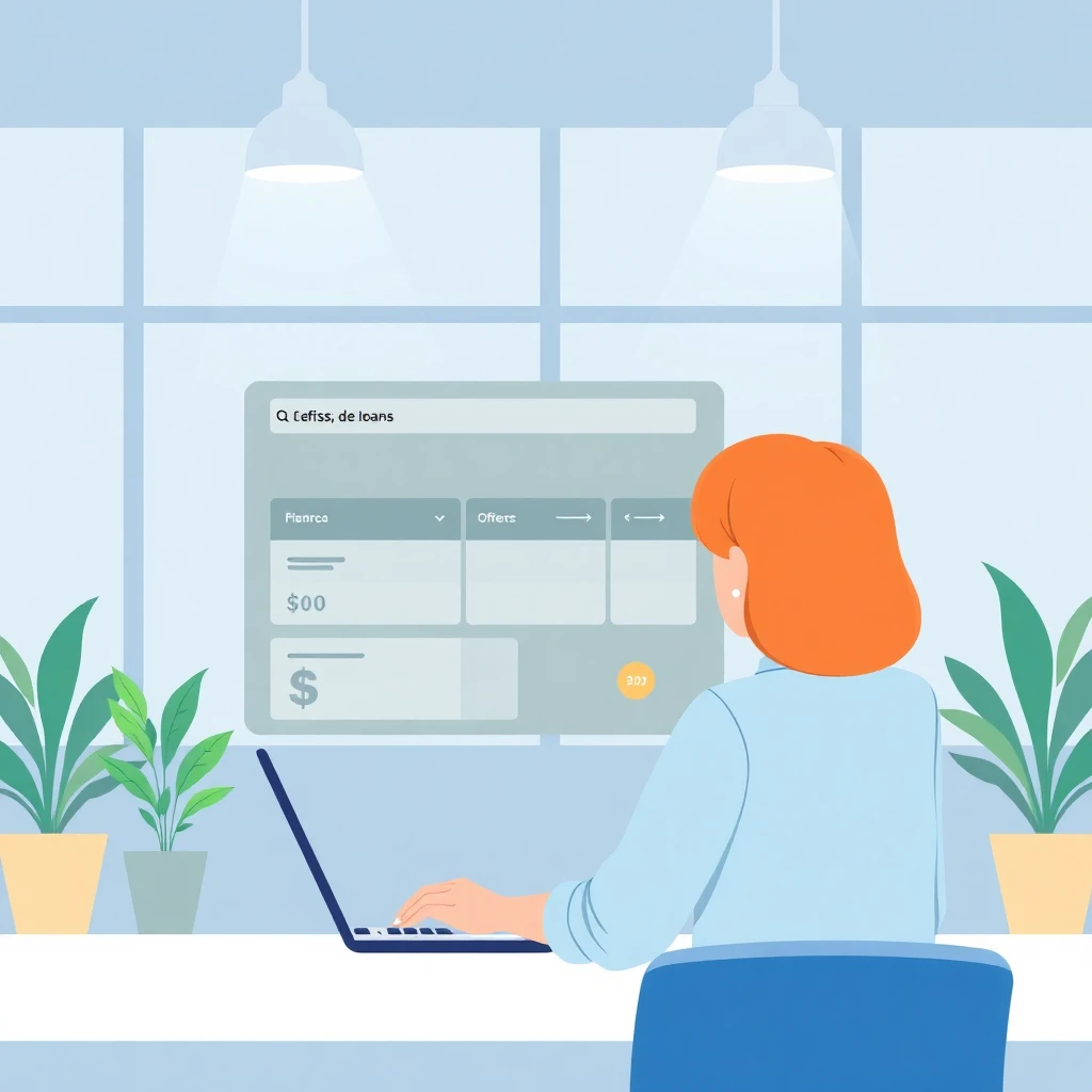 Comparando ofertas de préstamos