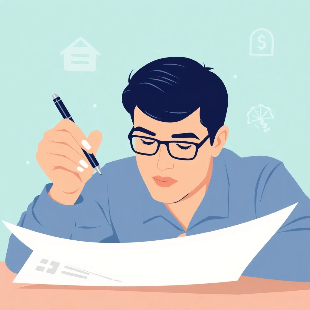 Reviewing loan documents