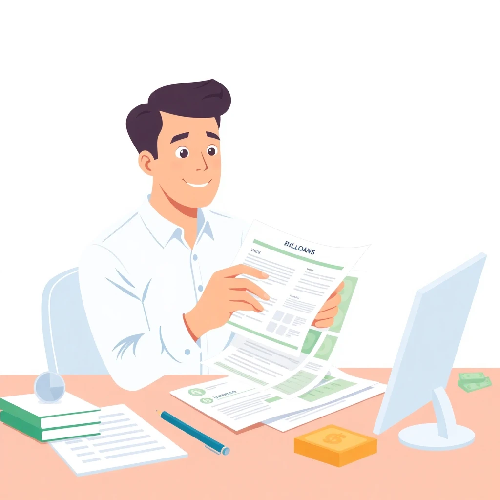 Reviewing detailed loan options