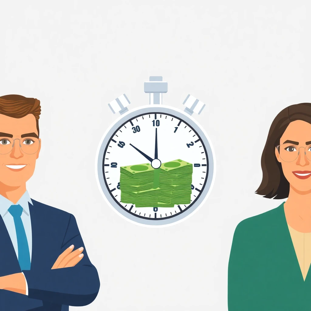 Fast loan approval concept